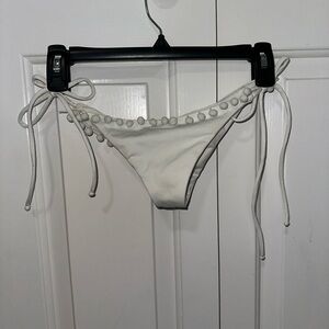 Stone Cold Fox White Bikini Bottom